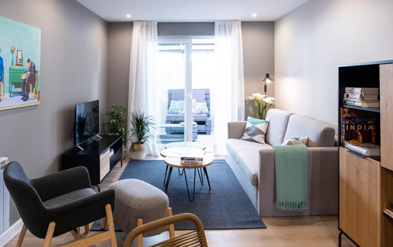 Apartamento De Diseno Centrico Con Terraza Espectacular Santiago de Compostela Exterior foto